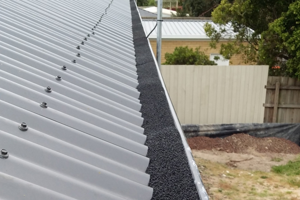 Gutter Protector is not visible from ground level